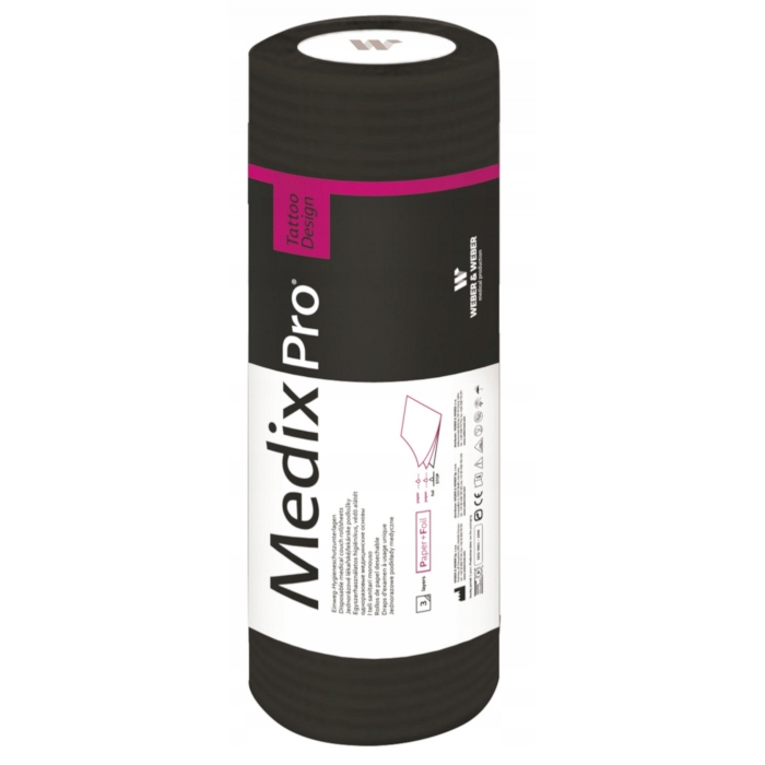 Podkład bibułowo foliowy Medix Pro 33cm na rolce