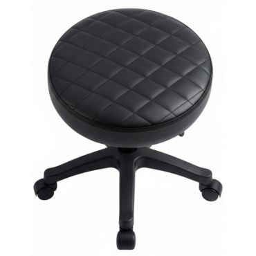 Taboret kosmetyczny okrągły hoker Stabilny